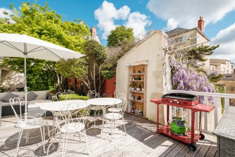 Maison avec vue imprenable sur Poitiers proche Tison