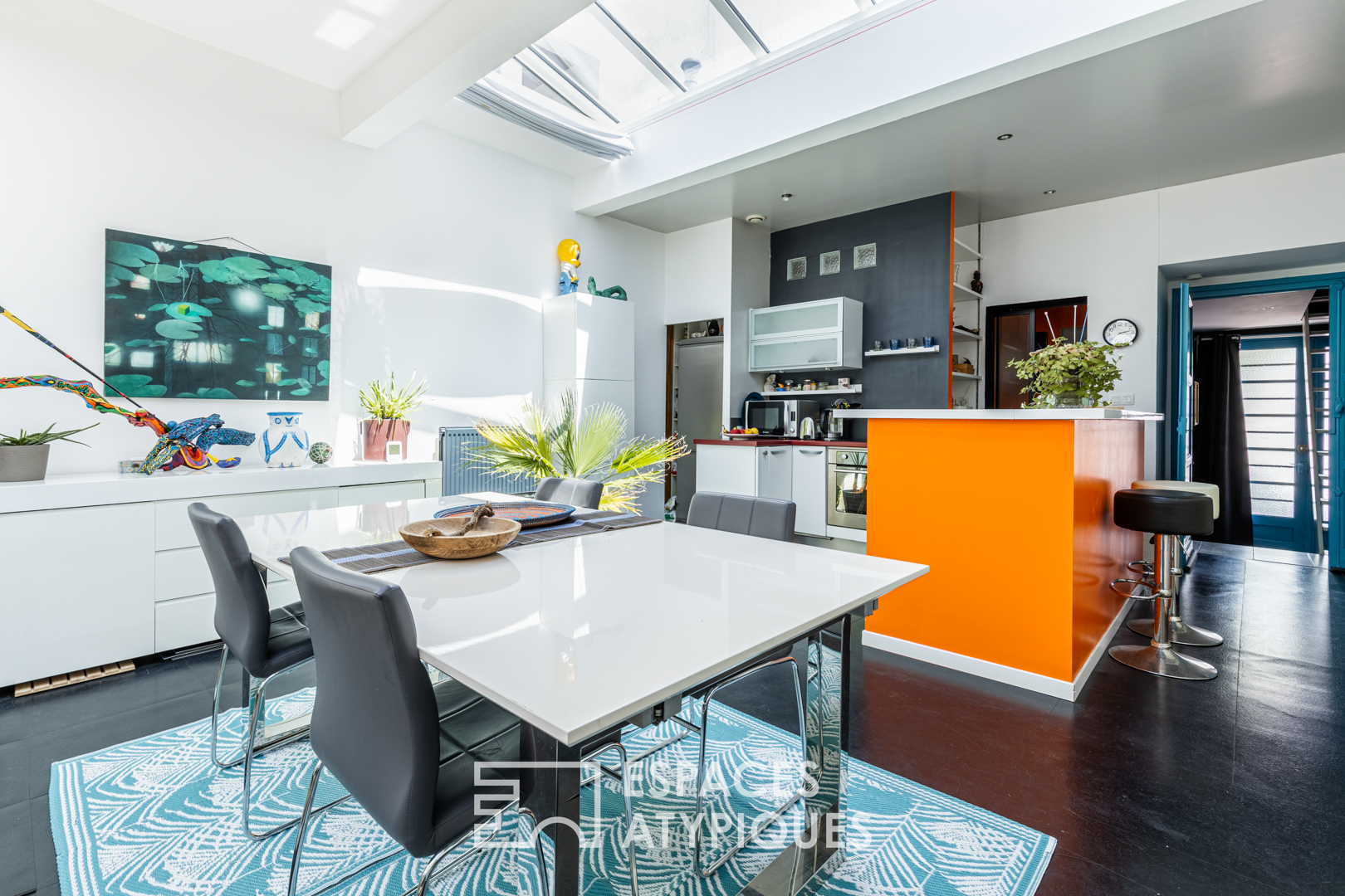 Loft en centre-ville dans une ancienne imprimerie