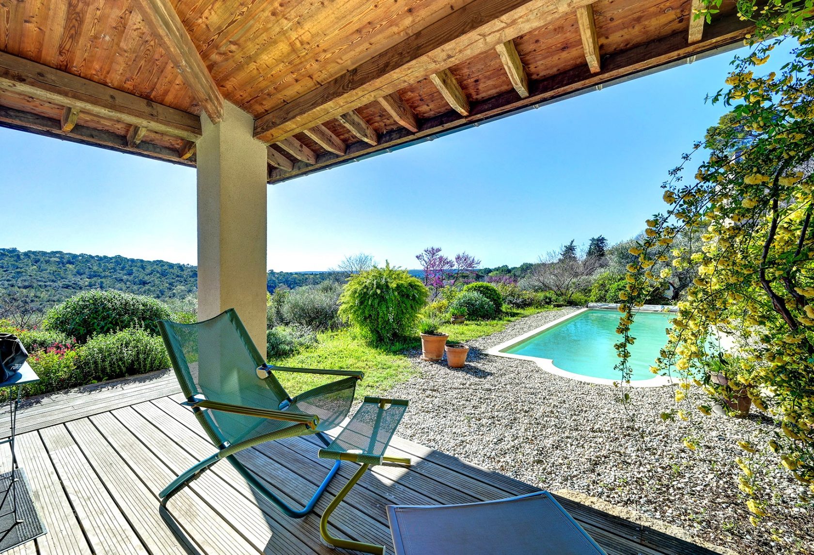 Uzès : Une maison pensée pour épouser la vue