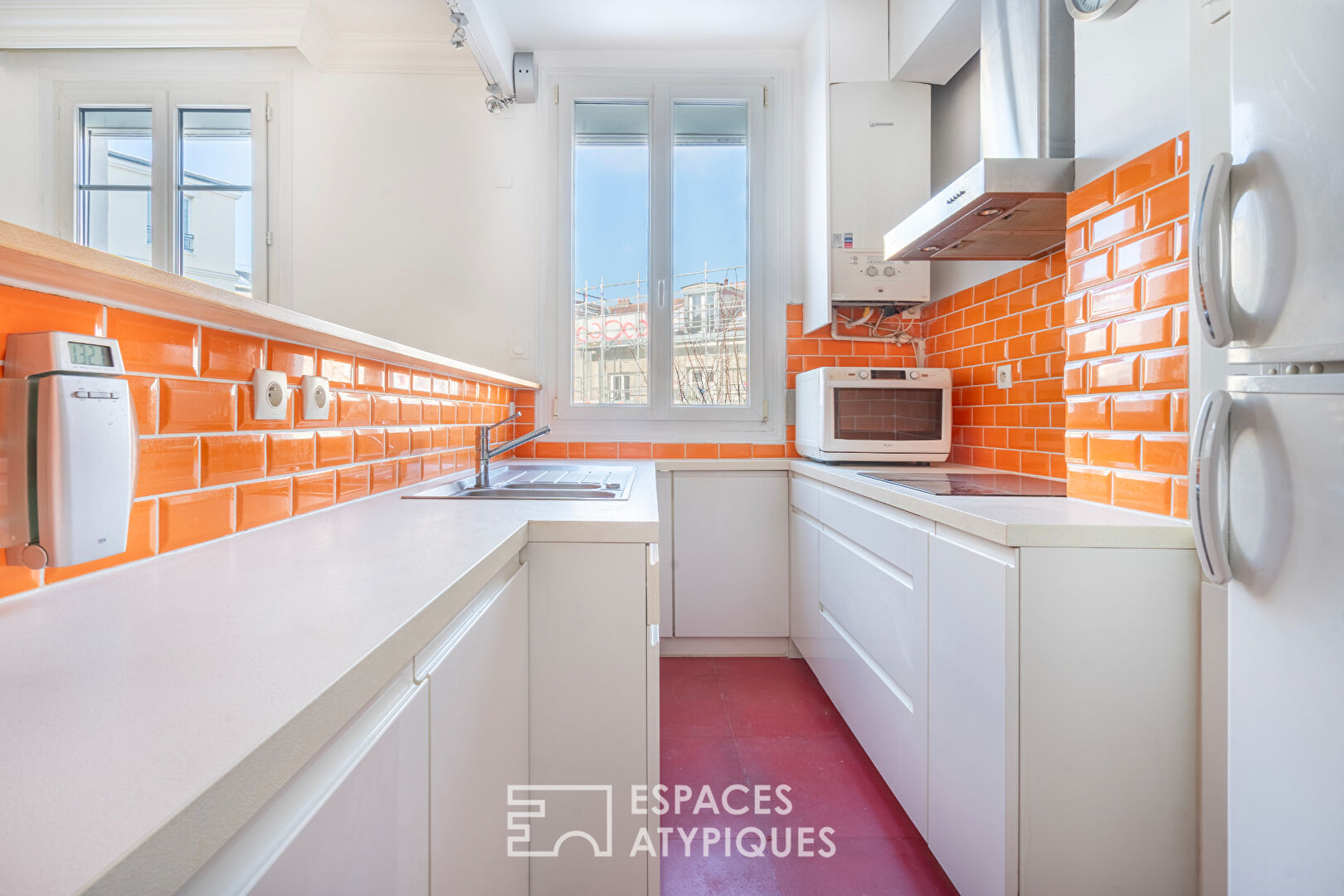 Duplex avec jardin partagé