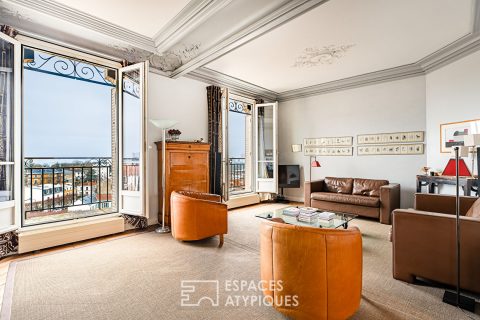 Duplex familial avec balcon filant et vue imprenable au coeur de Meudon