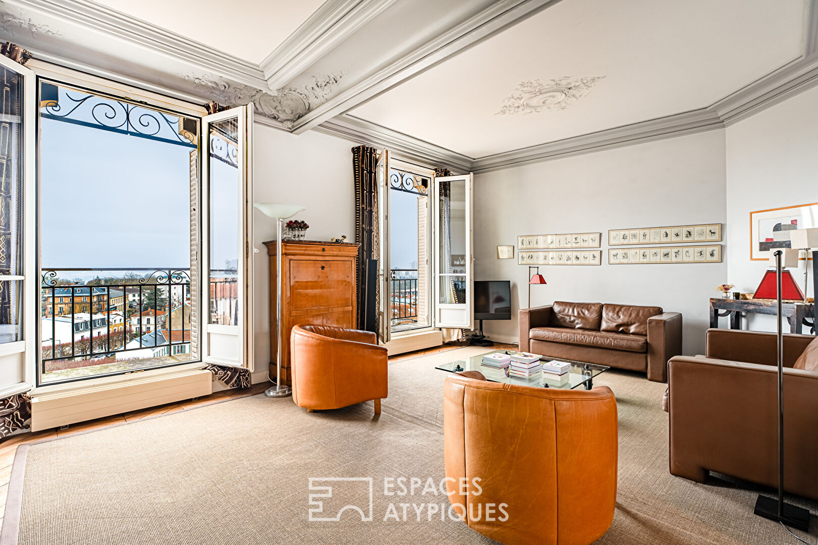 Duplex familial avec balcon filant et vue imprenable au coeur de Meudon