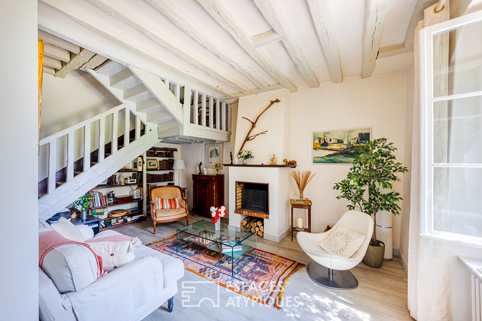 Maison de ville avec jardin, au coeur d’un village historique de la vallée de Chevreuse
