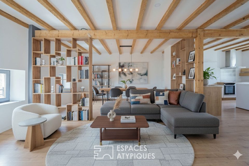 Duplex aux lignes contemporaines sous les toits de la Vieille Ville