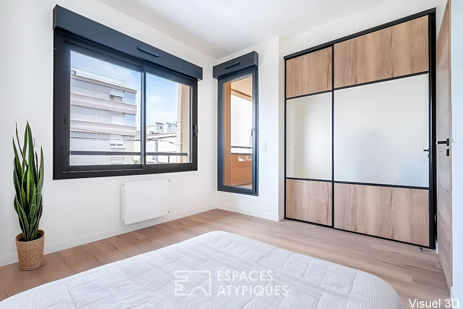 Maison d’architecte verticale avec vues sur Paris
