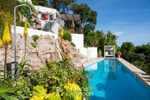 Maison d’architecte avec vue sur les îles d’Hyères