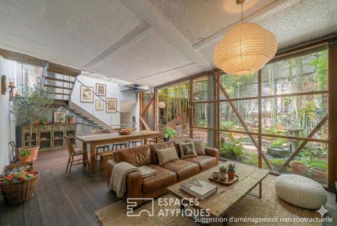 Esprit bateau avec jardin – Quartier des Gobelins