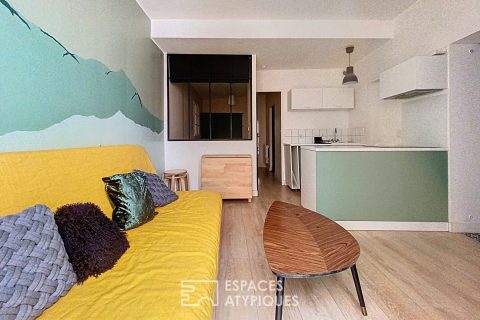 2-room apartment with patio in Chartrons