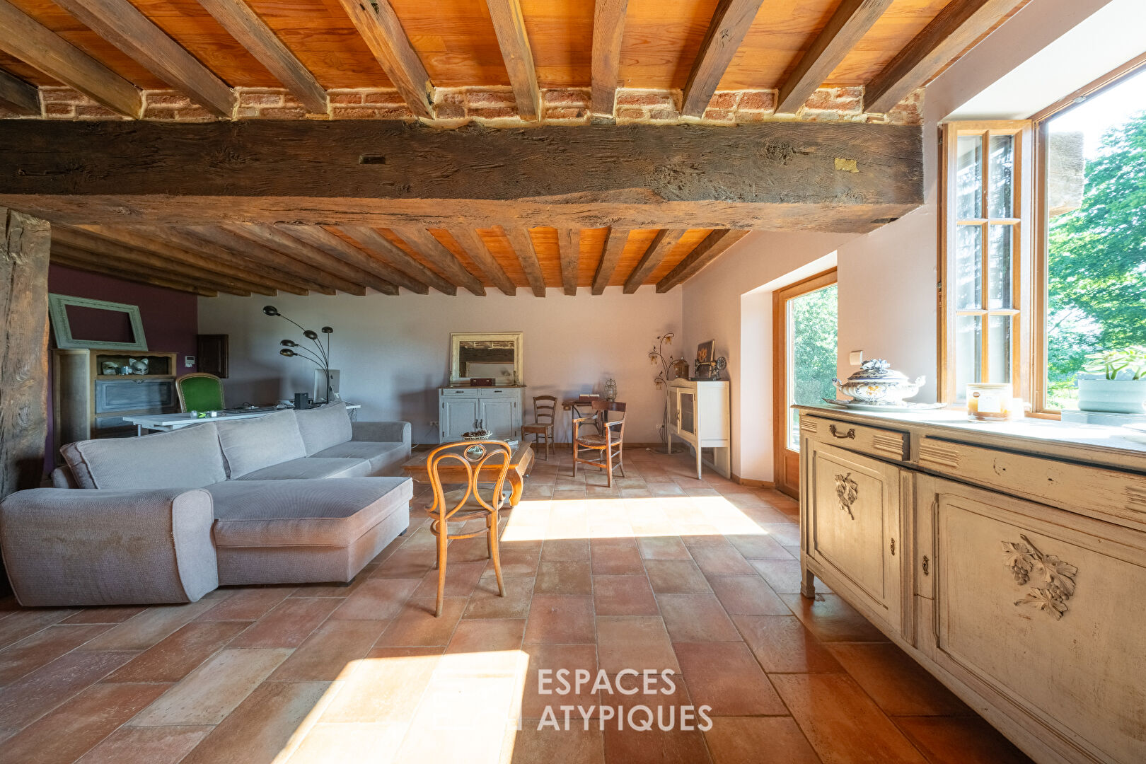 Ferme bressane avec vaste terrain