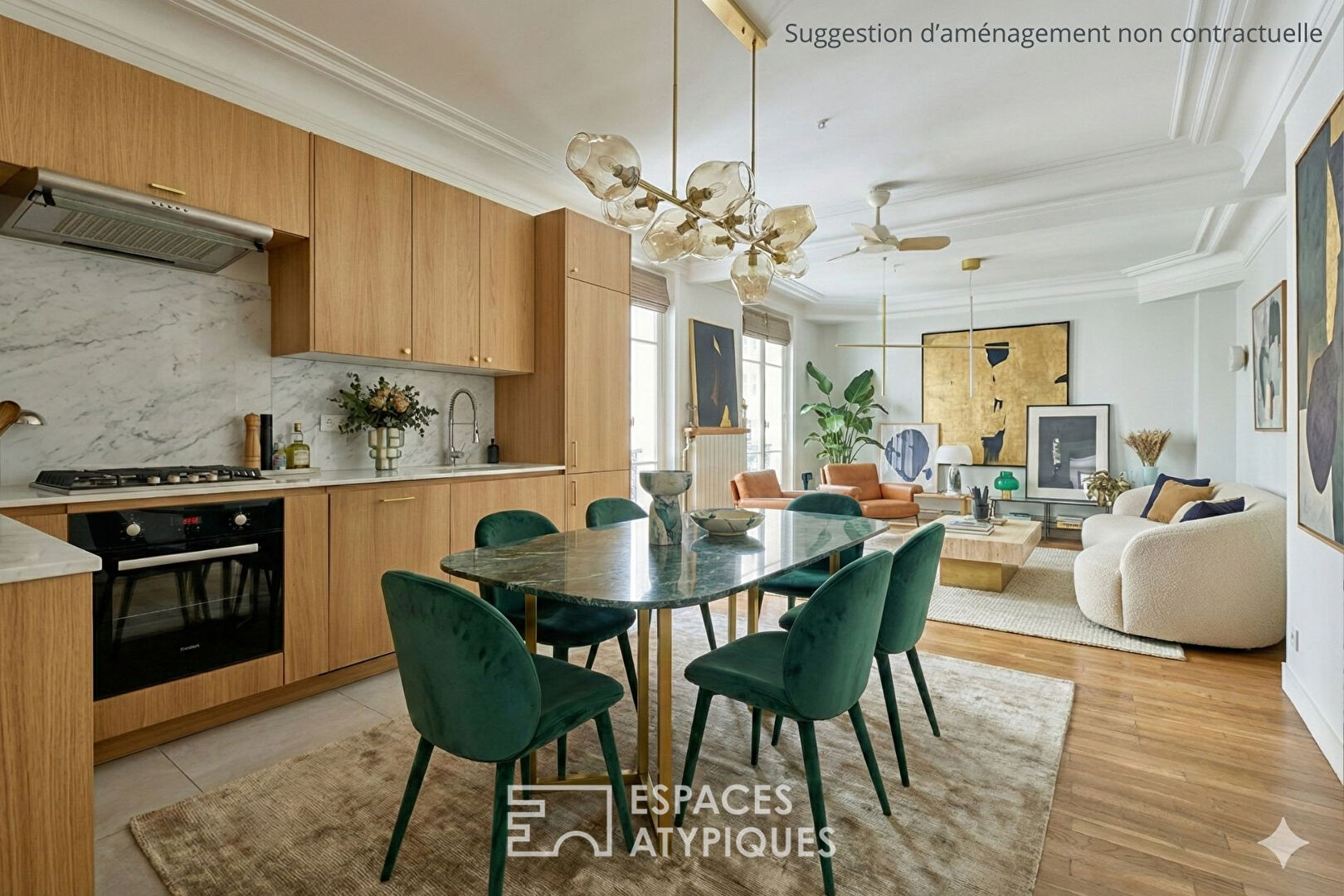 Contemporary apartment a stone’s throw from Place des Vosges