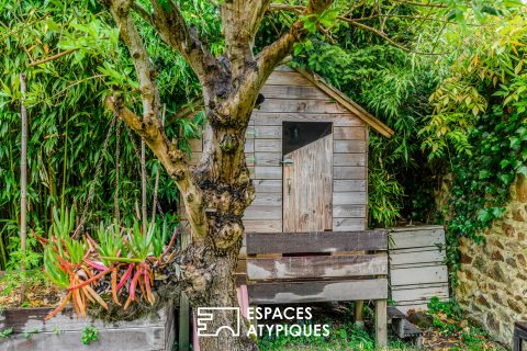 Charming house with garden, terrace and garage near Nantes