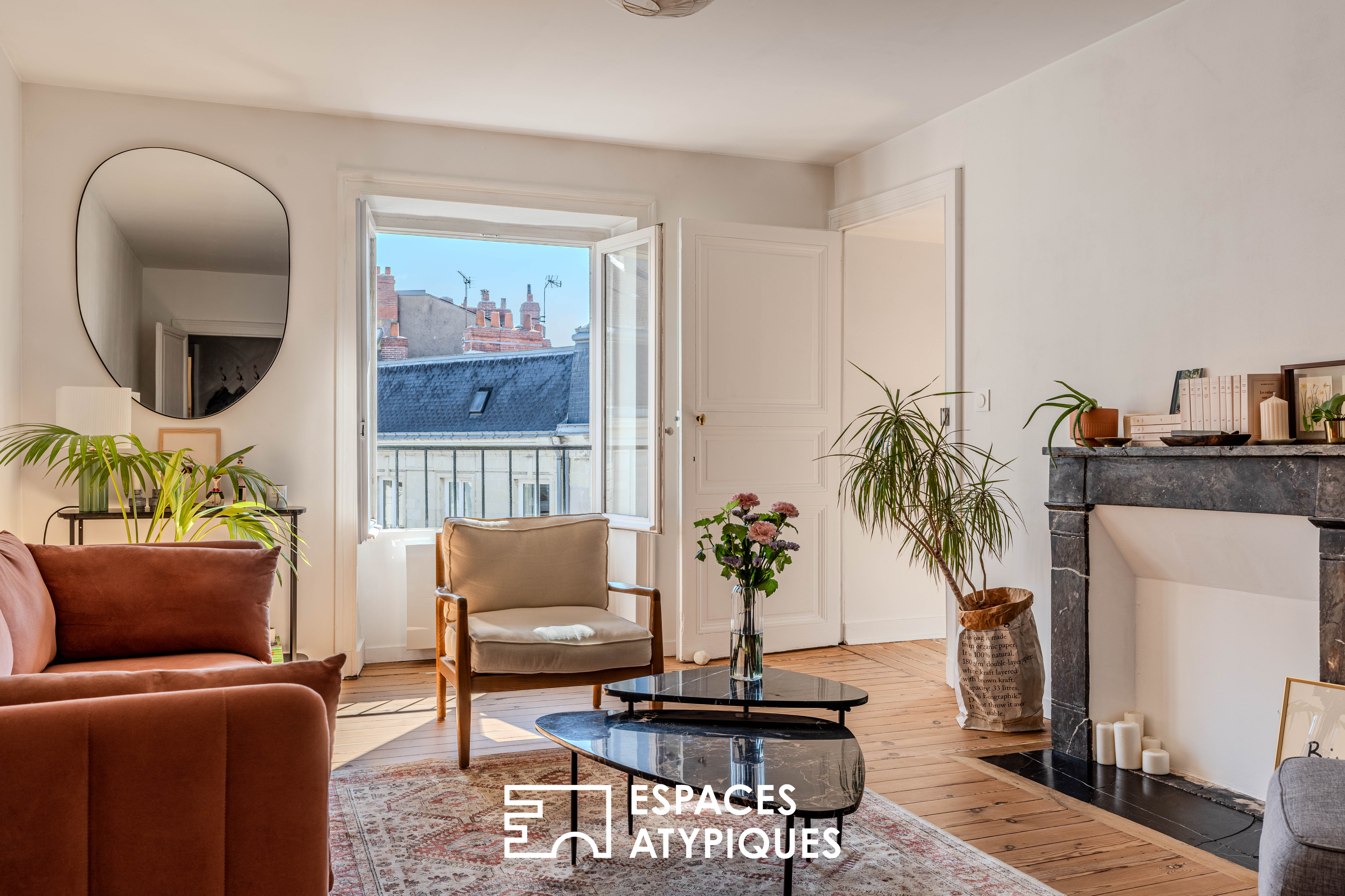 A Beautiful Escape on the Rooftops of Nantes, a Stone’s Throw from the Cathedral