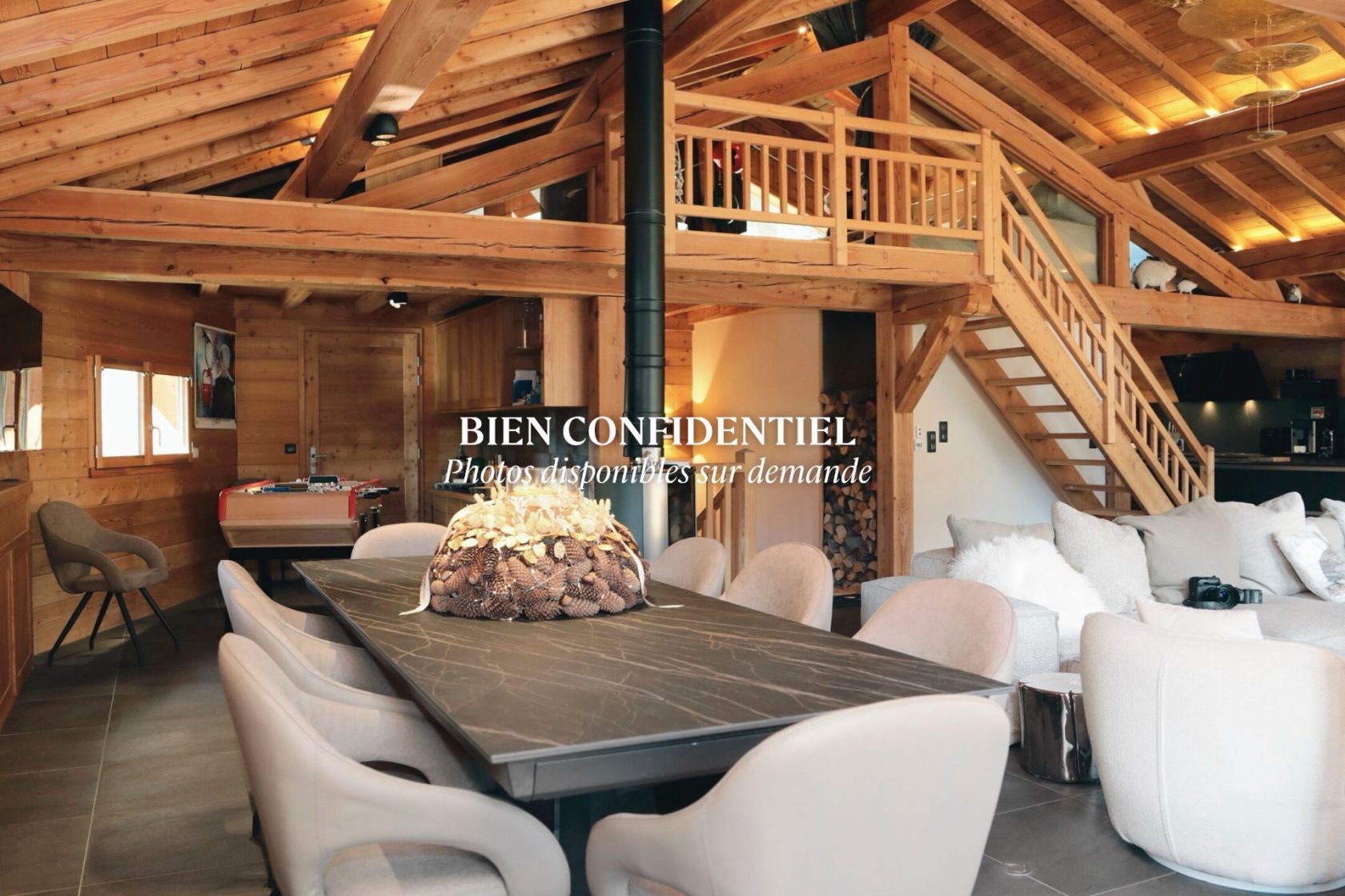 Exceptional chalet with a view of the mountains