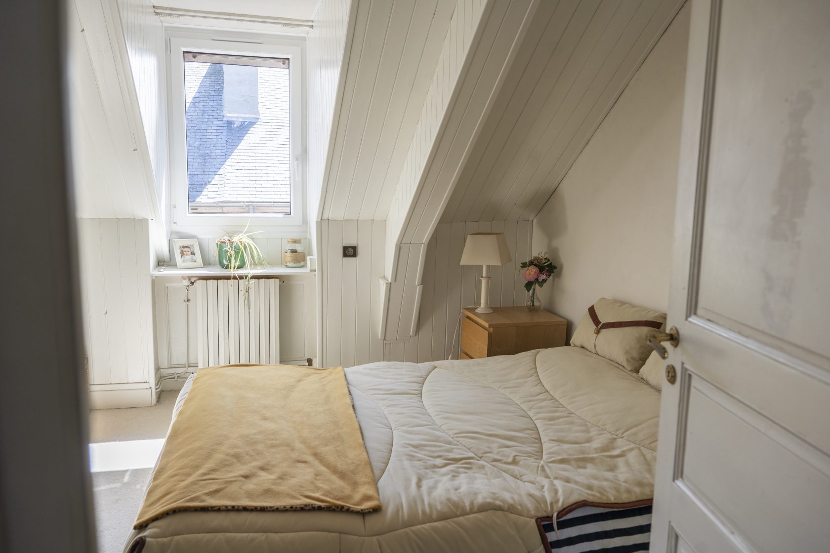 Townhouse between the train station district and the town centre of St Brieuc.