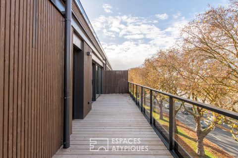 Appartement avec terrasse Panoramique sur la Maine