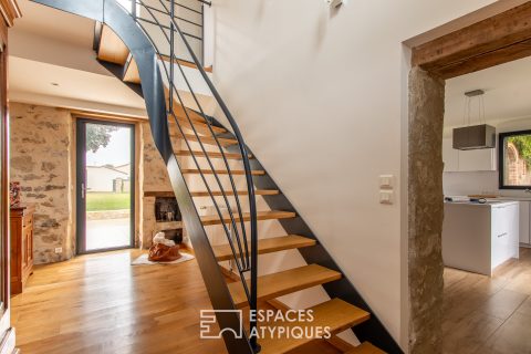 Propriété de caractère aux notes contemporaines