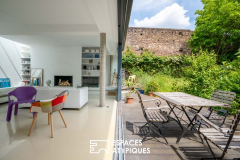 When the loft spirit meets the tranquility of the banks of the Loire