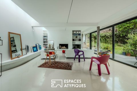 When the loft spirit meets the tranquility of the banks of the Loire