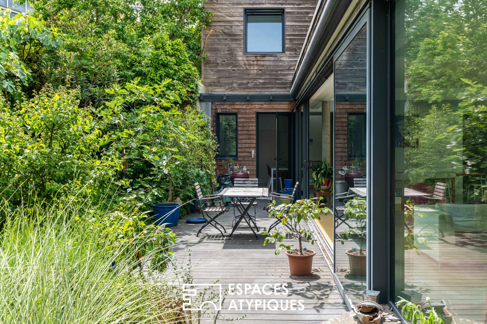 When the loft spirit meets the tranquility of the banks of the Loire