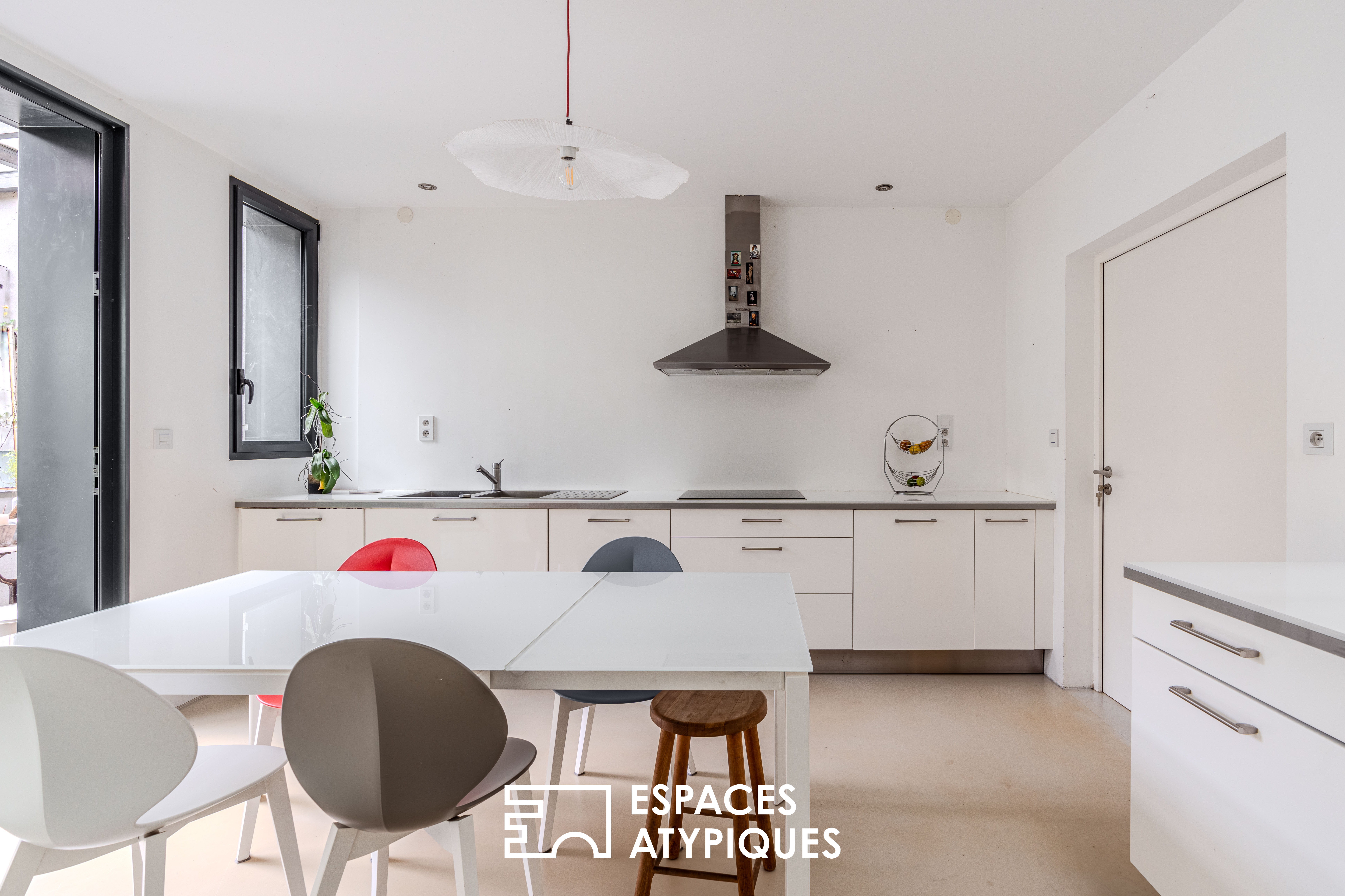 When the loft spirit meets the tranquility of the banks of the Loire
