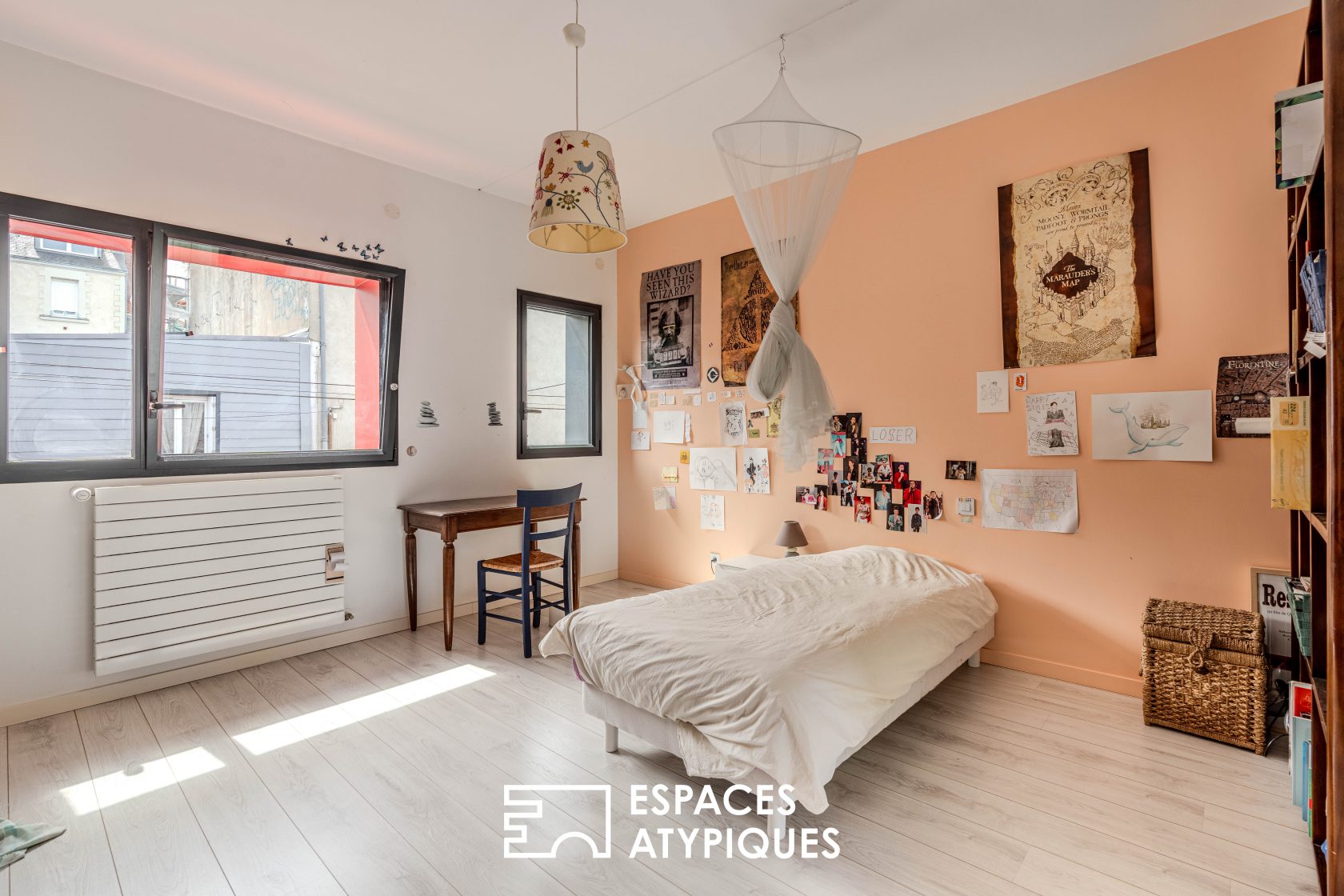 When the loft spirit meets the tranquility of the banks of the Loire