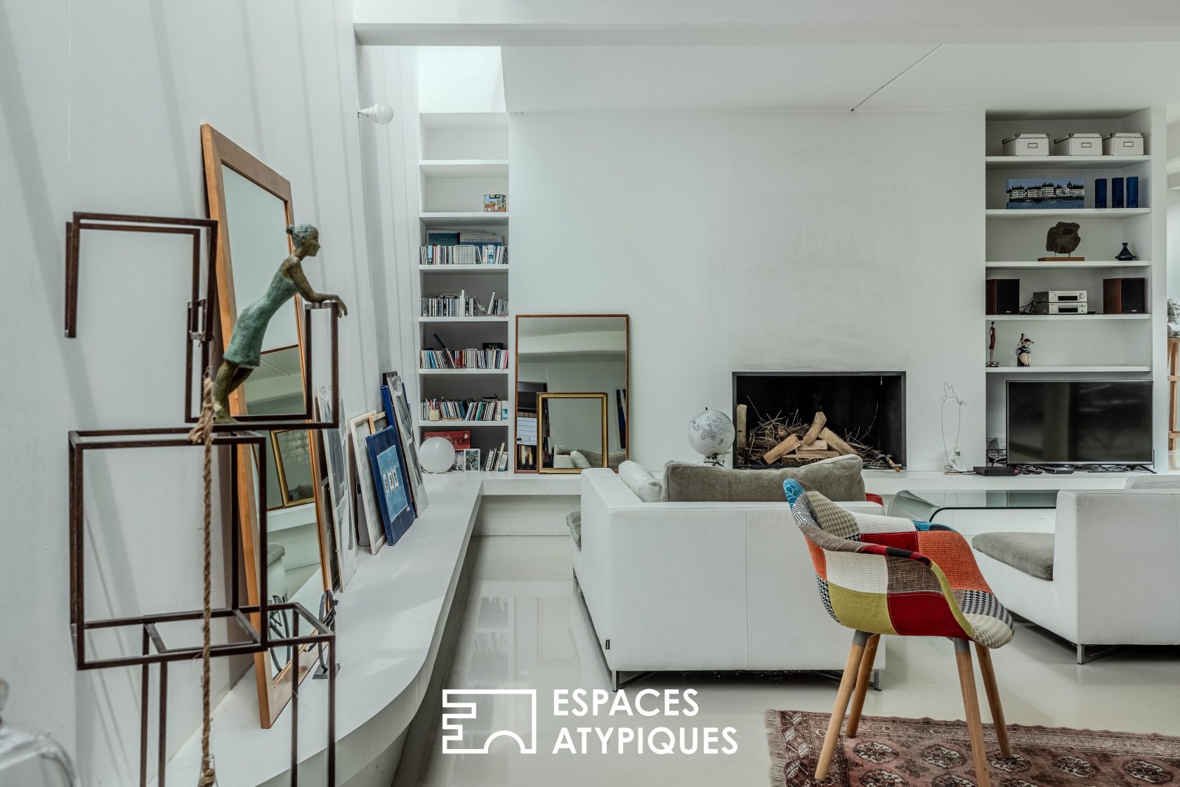 When the loft spirit meets the tranquility of the banks of the Loire