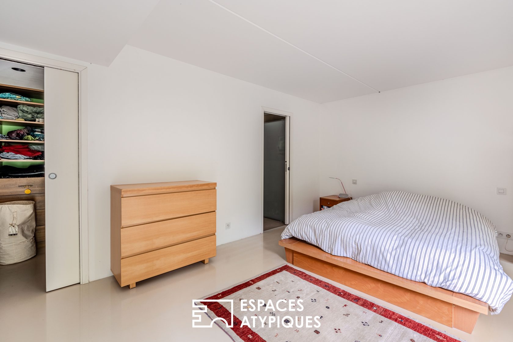 When the loft spirit meets the tranquility of the banks of the Loire