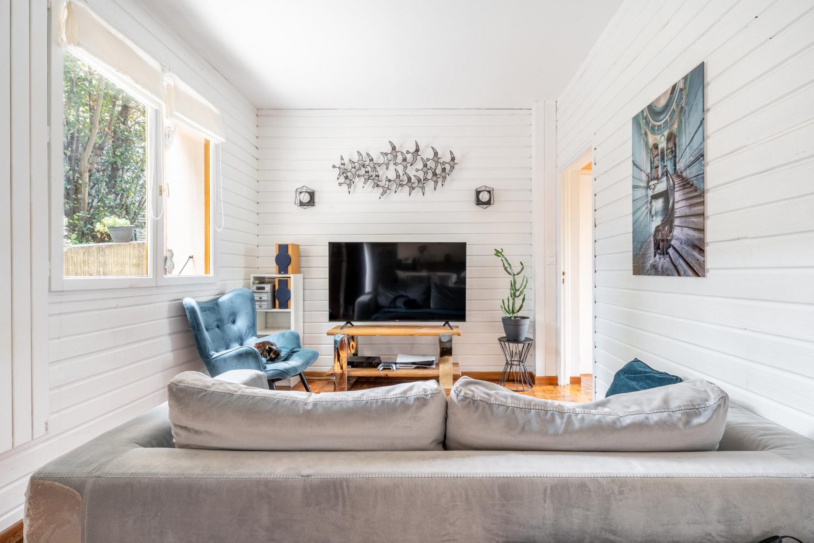 Maison mitoyenne meublée avec extérieur à Tassin-La-Demi-Lune
