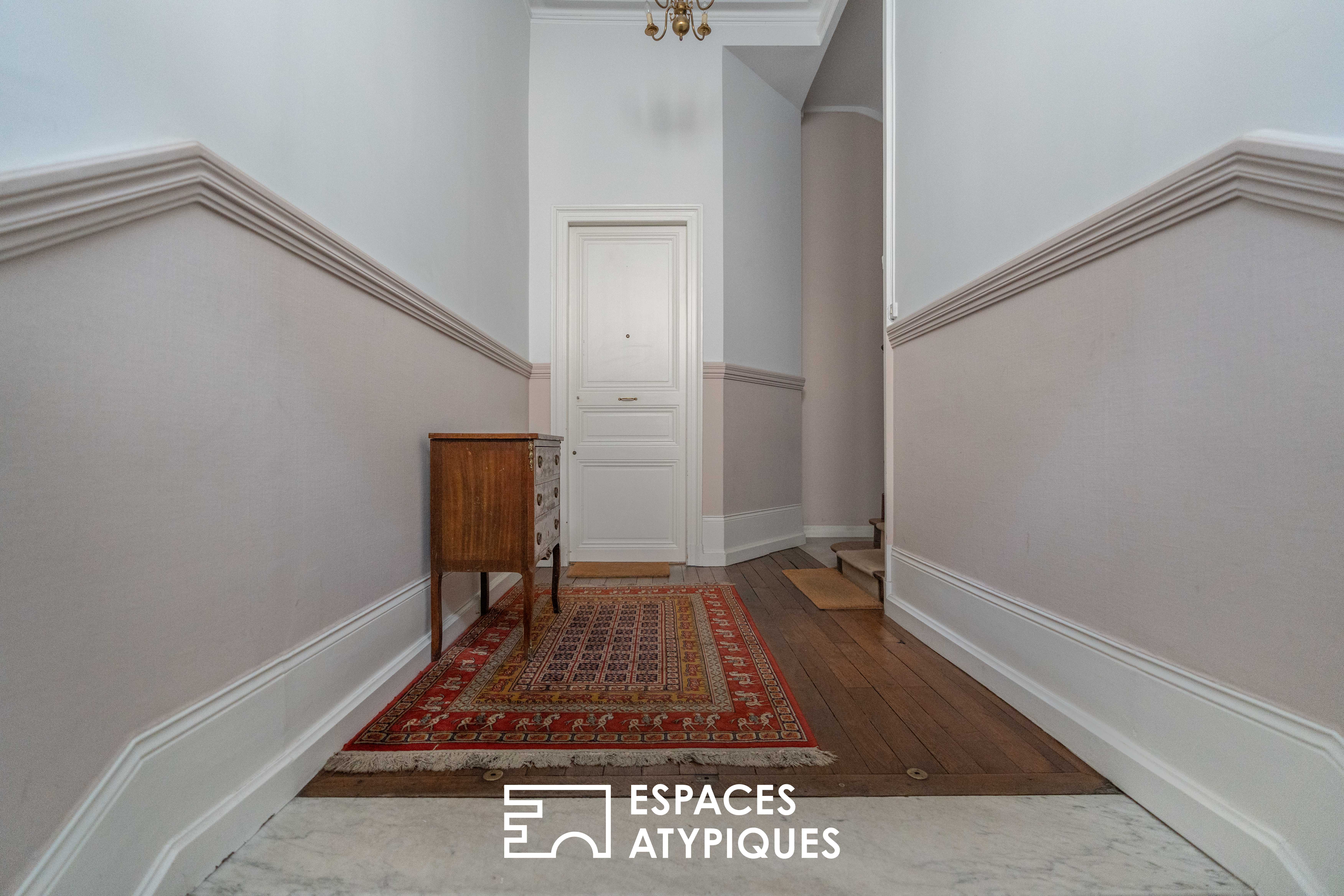 Appartement Ancien avec Jardin Privatif, Nantes