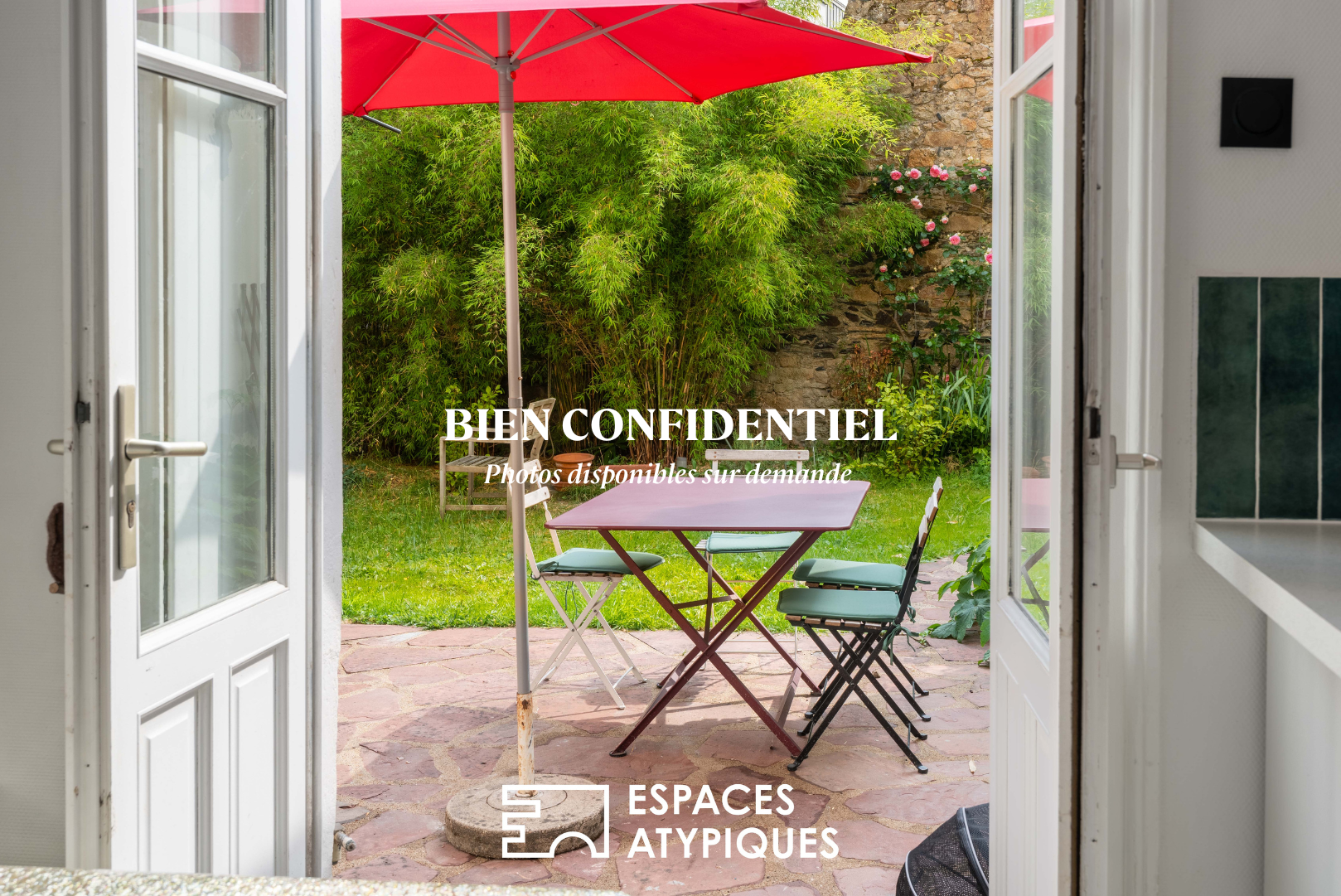 Appartement de caractère avec jardin privatif – Emplacement privilégié au coeur du centre-ville de Nantes