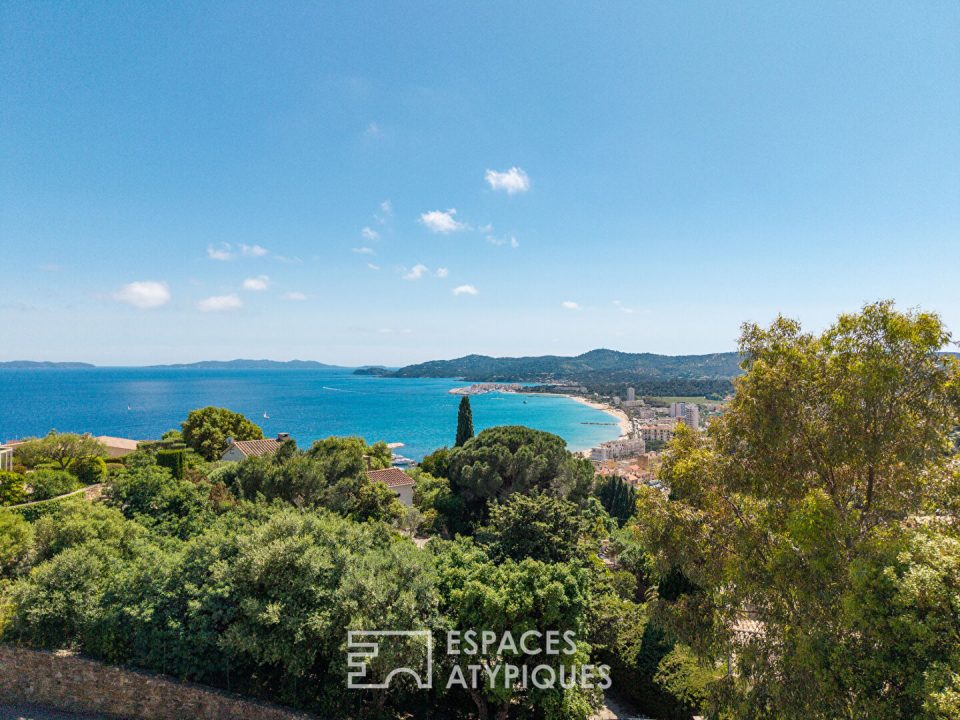 maison vue mer à vendre au lavandou var 83980 prix m2 vendre estimer espaces atypiques
