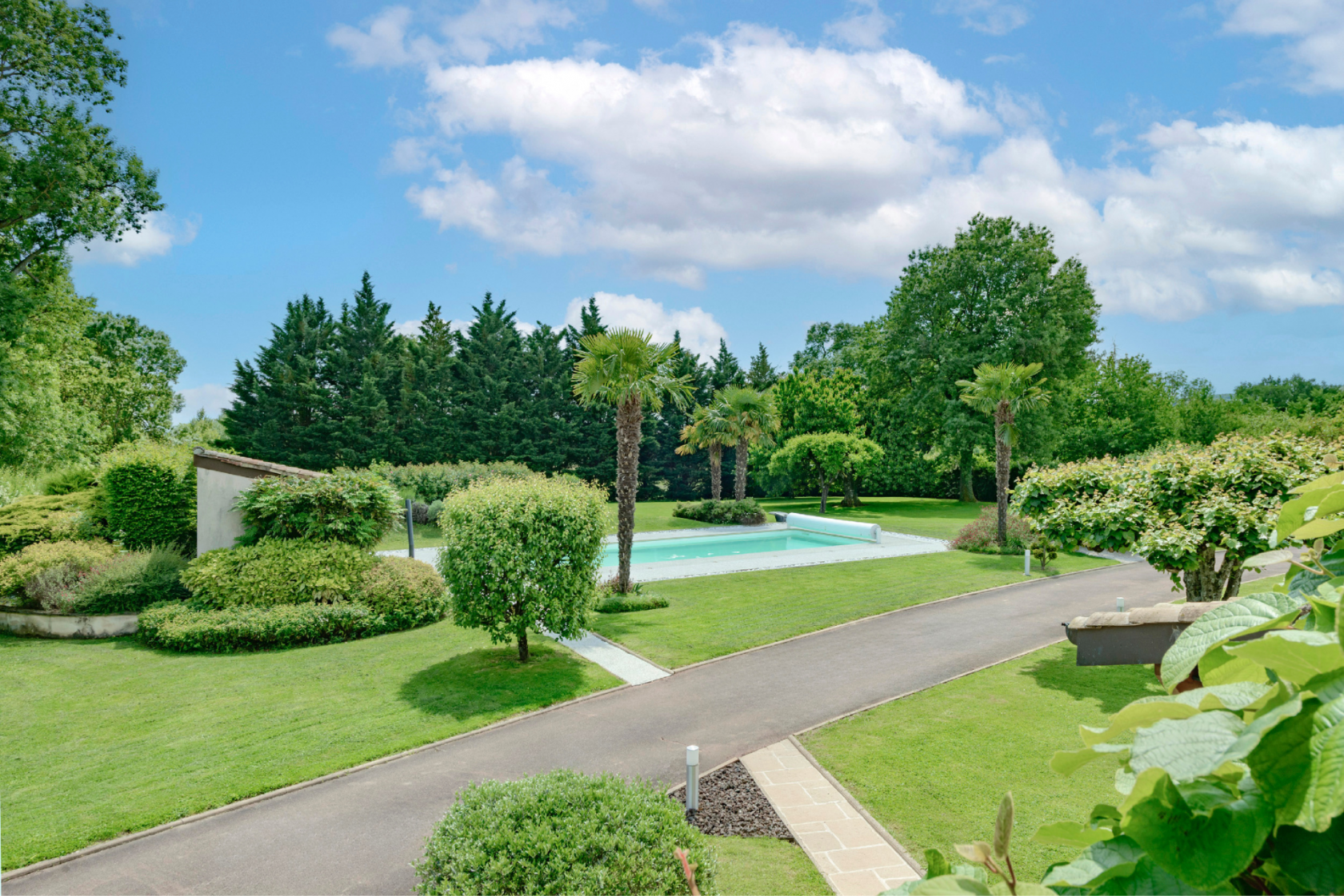 Renovated old stone farmhouse in an idylic setting with swimming pool