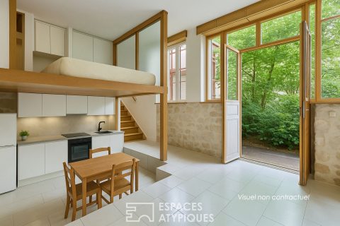 Ancien atelier de maître verrier à rafraîchir – Montmartre / Batignolles