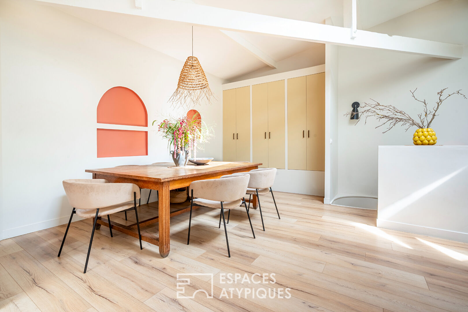 Duplex Workshop with Mixed Use and Terraces