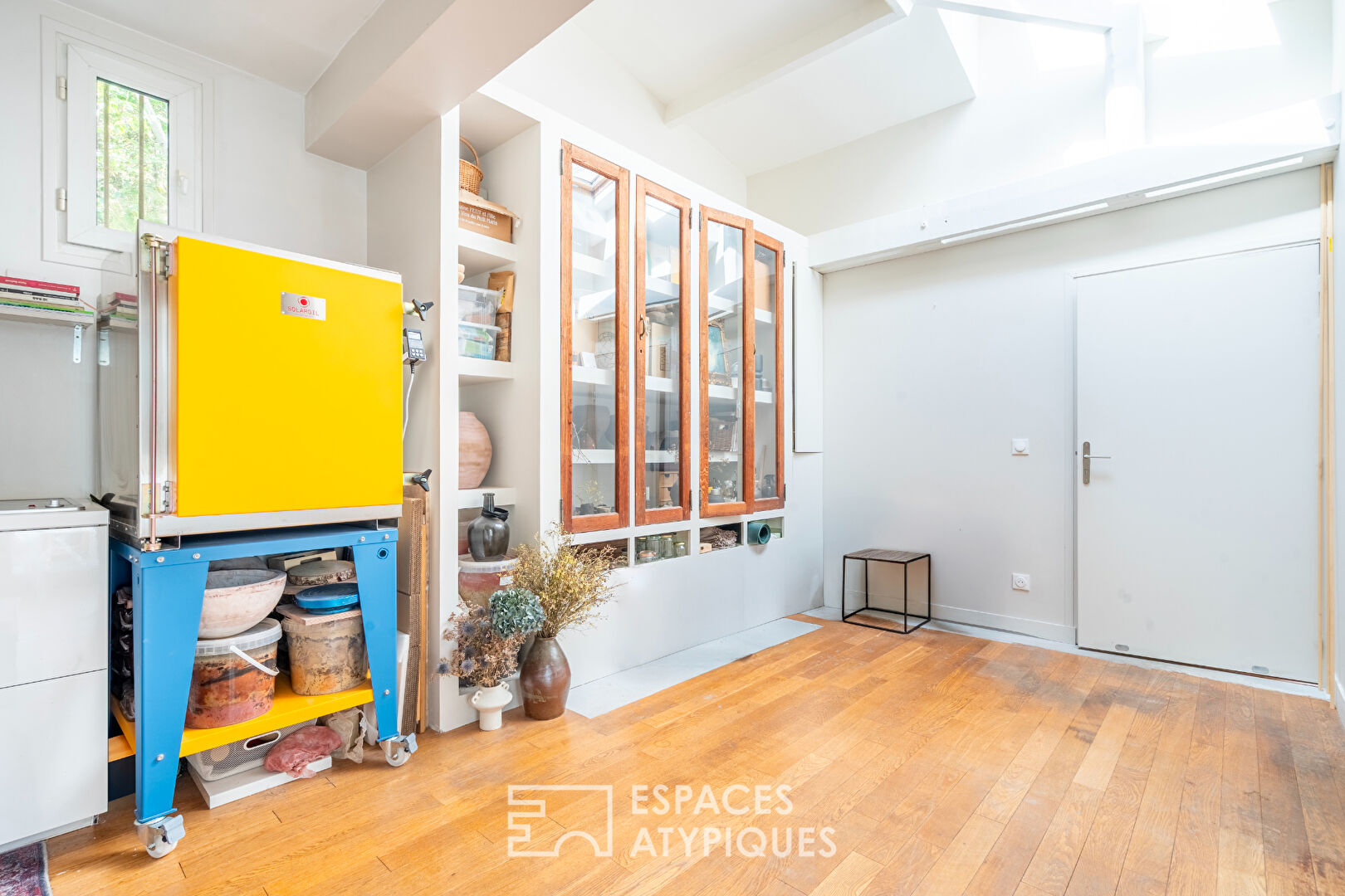 Duplex Workshop with Mixed Use and Terraces
