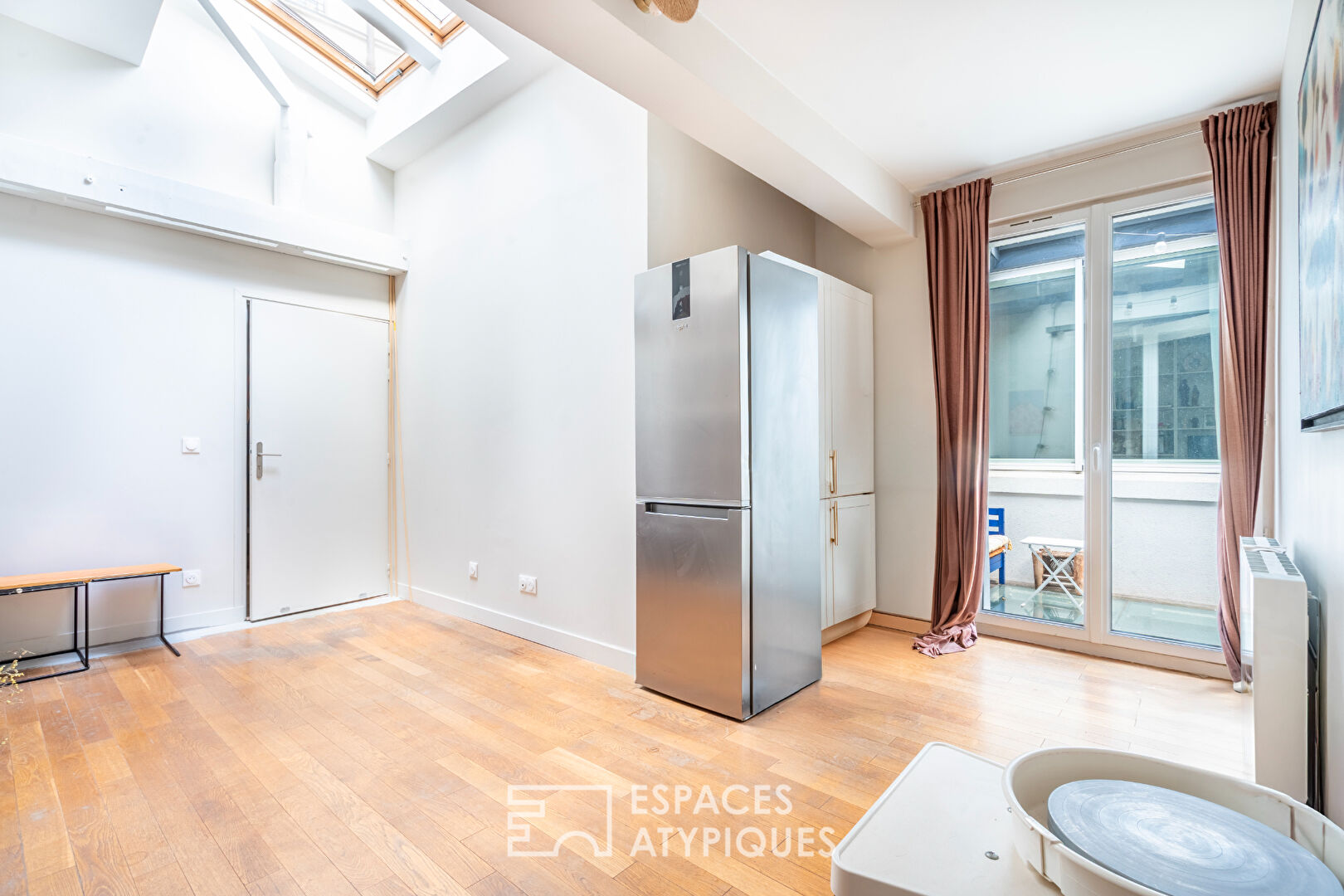 Duplex Workshop with Mixed Use and Terraces