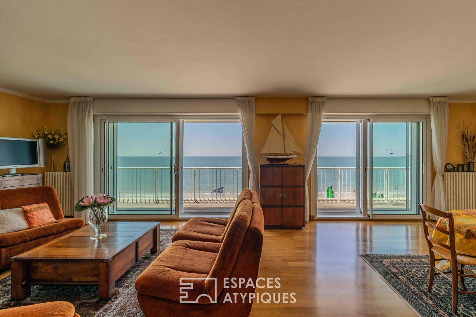 Bel appartement T3 avec vue mer panoramique au coeur de La Baule
