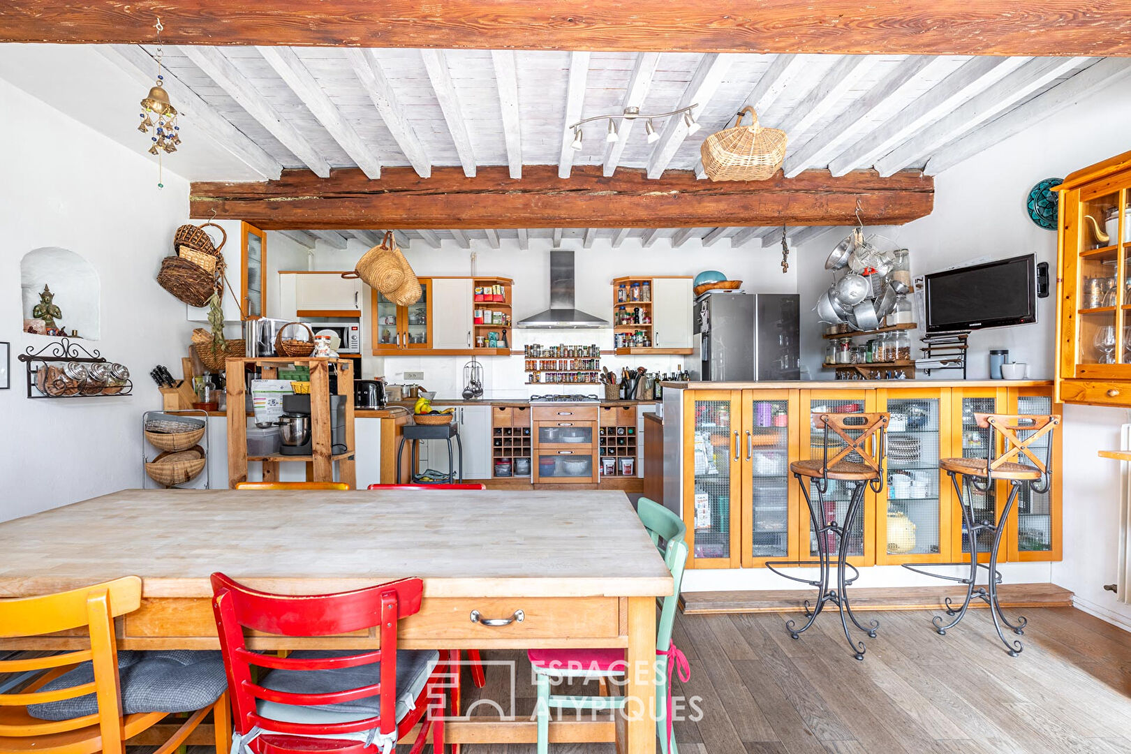 Ancienne ferme rénovée avec charme et authenticité à la campagne