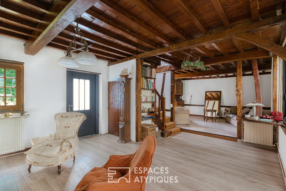 Ensemble de charme avec maison d'invités et jardin bucolique dans la région amiénoise - Réf. 998