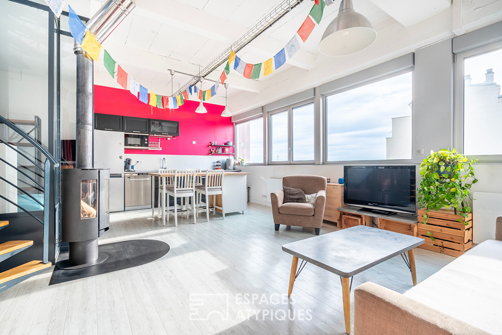 Top floor with rooftop and breathtaking view