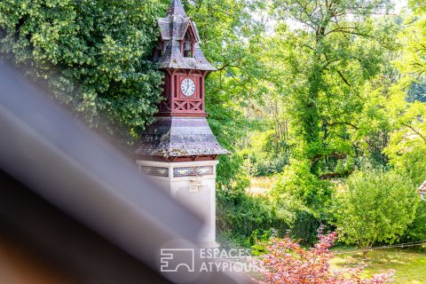 Un havre bucolique entre pierre, bois et rivière