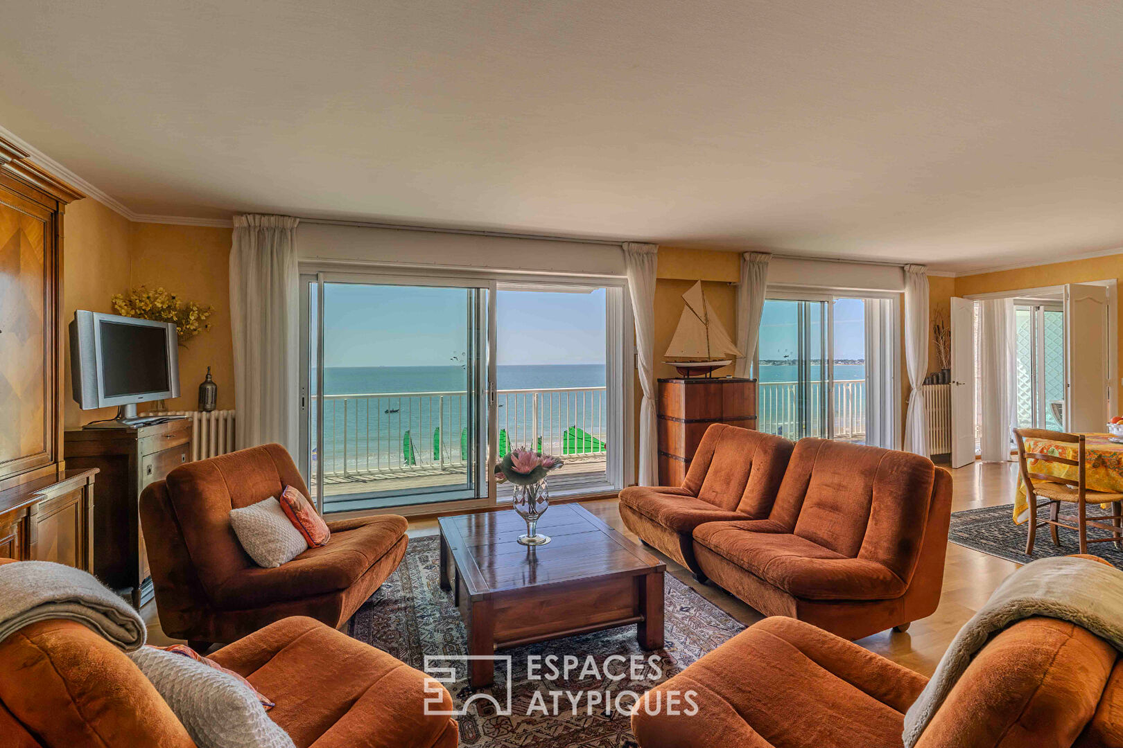 Bel appartement T3 avec vue mer panoramique au coeur de La Baule