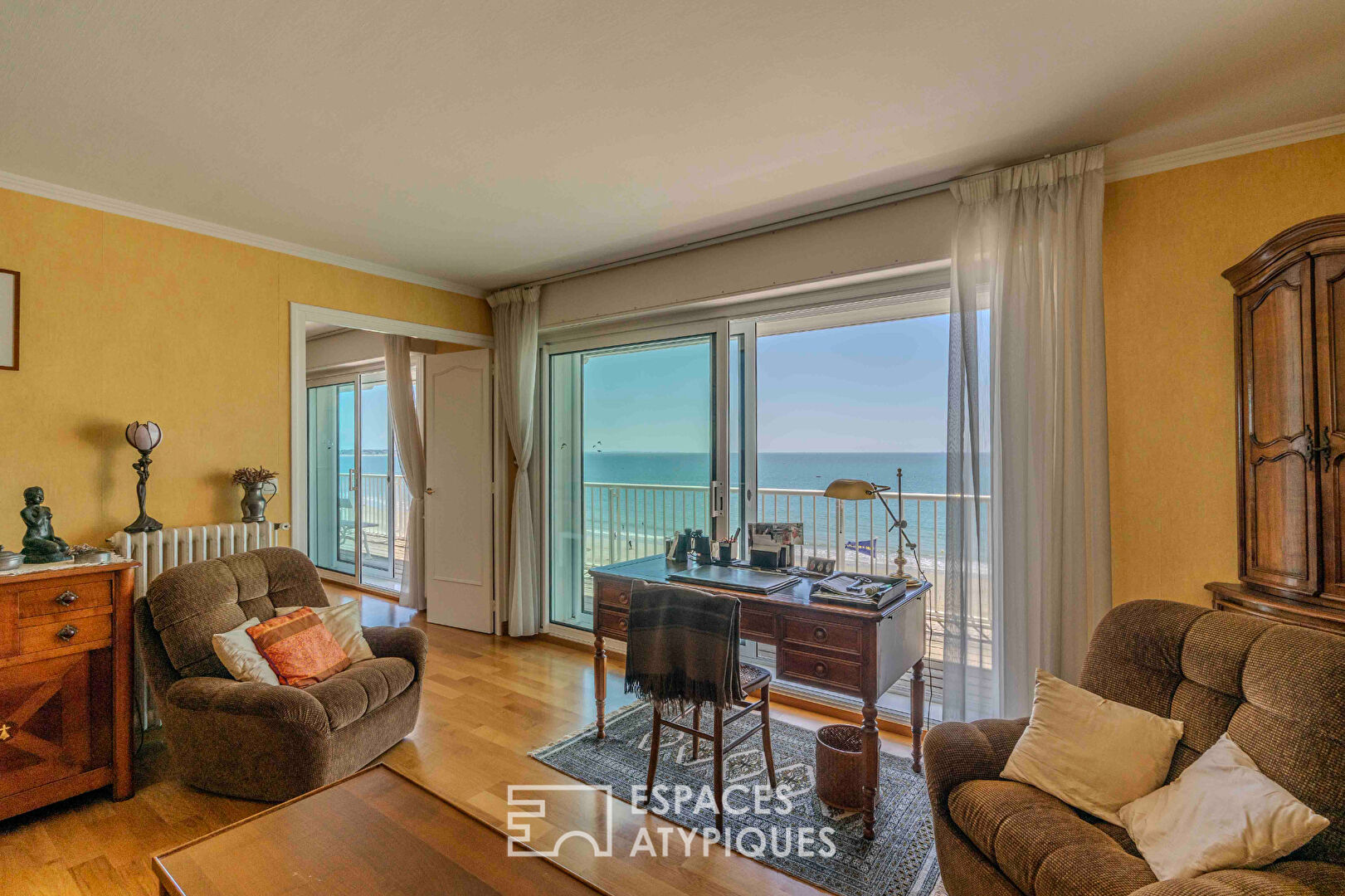 Bel appartement T3 avec vue mer panoramique au coeur de La Baule