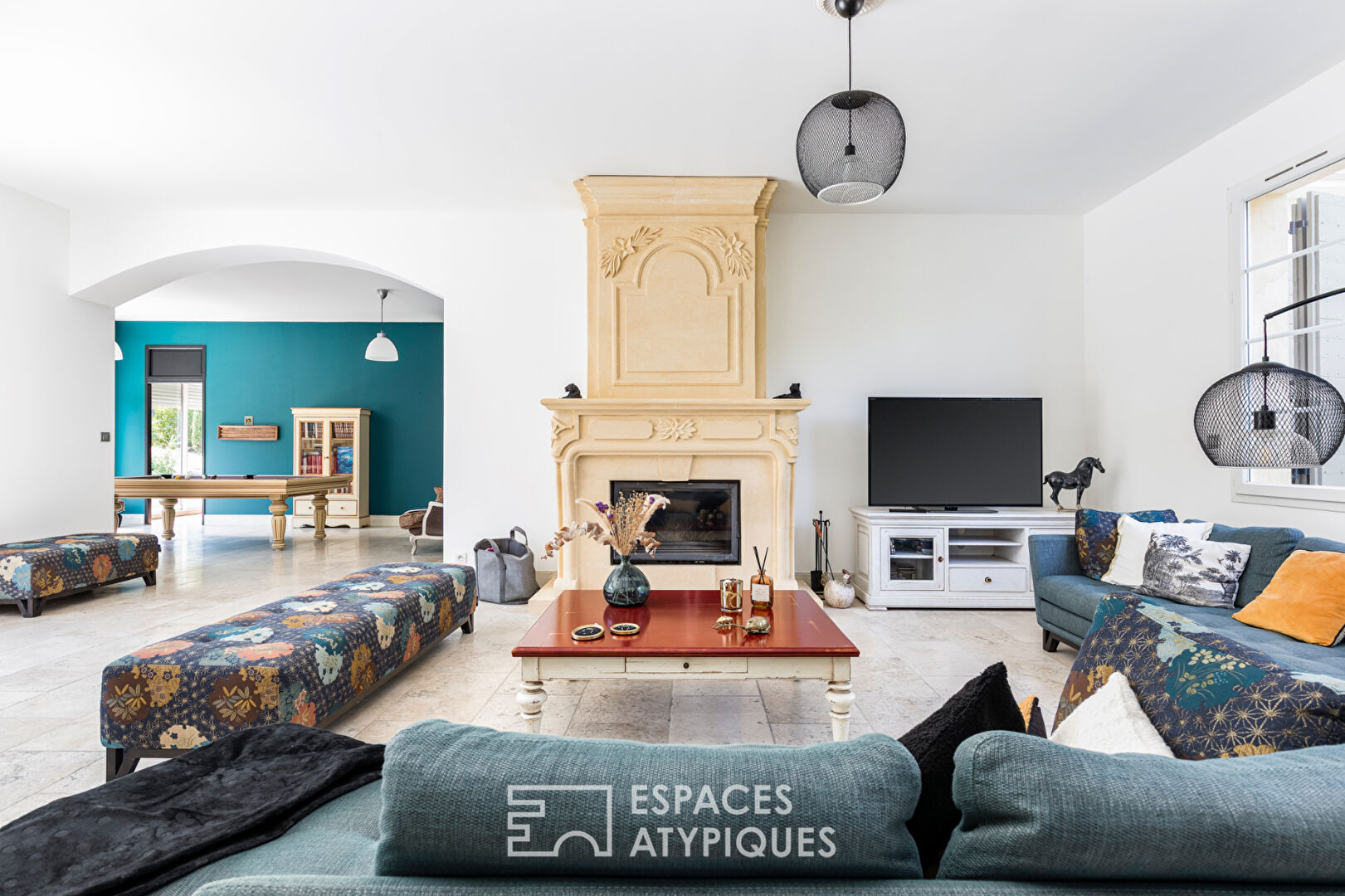 Architect-designed villa, not overlooked, 25 minutes from Toulouse