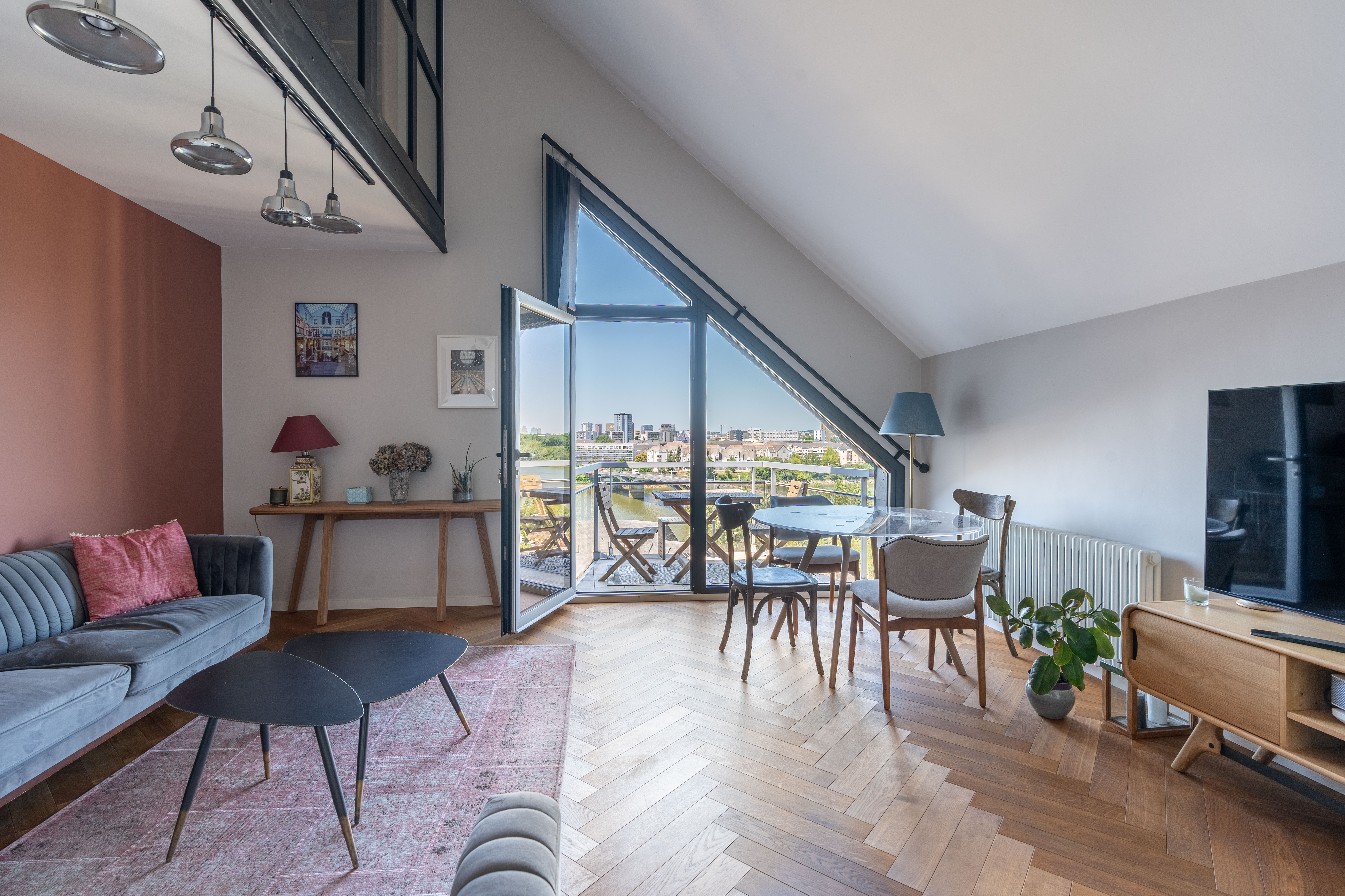 Vue Loire & dernier étage : un duplex à vivre