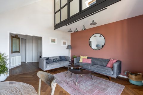 Vue Loire & dernier étage : un duplex à vivre