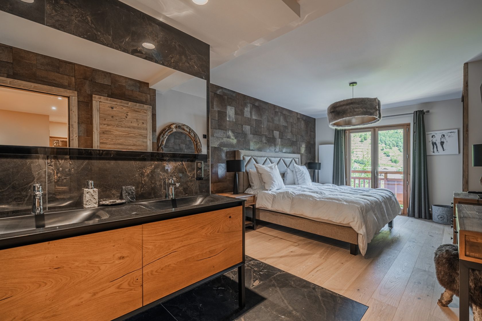 Chalet d’exception avec vue sur les massifs
