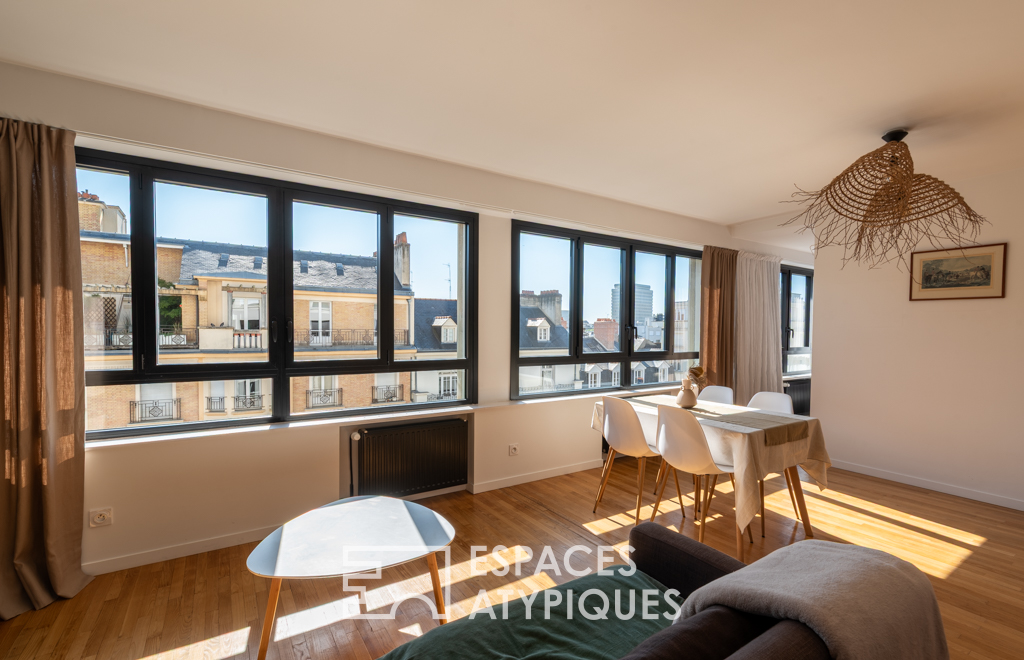 Appartement d’architecte rénové emplacement premium