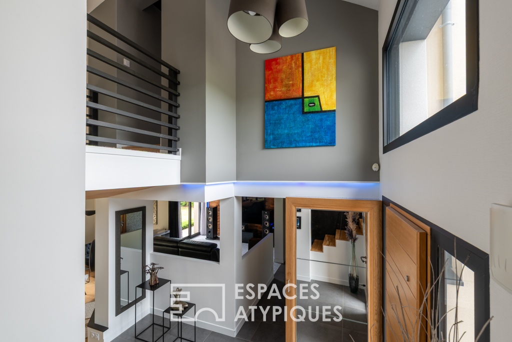 Original contemporary twenty minutes from Rennes