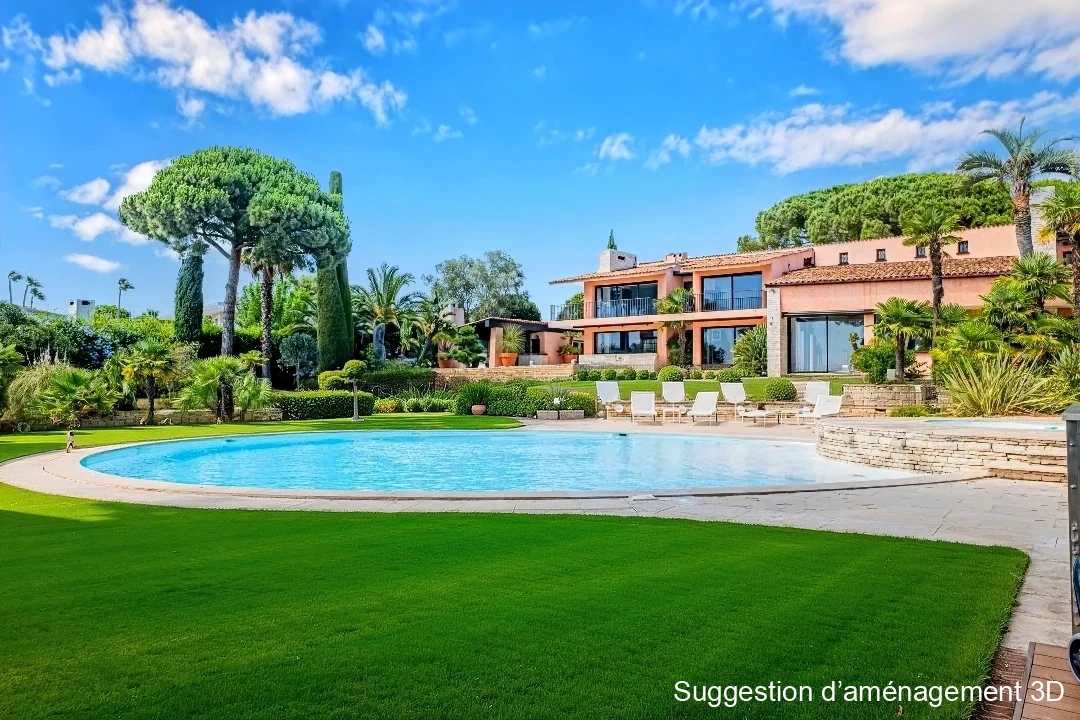 PROPRIÉTÉ D’EXCEPTION AVEC VUE MER une oasis de Luxe sur les Hauteurs de Nice